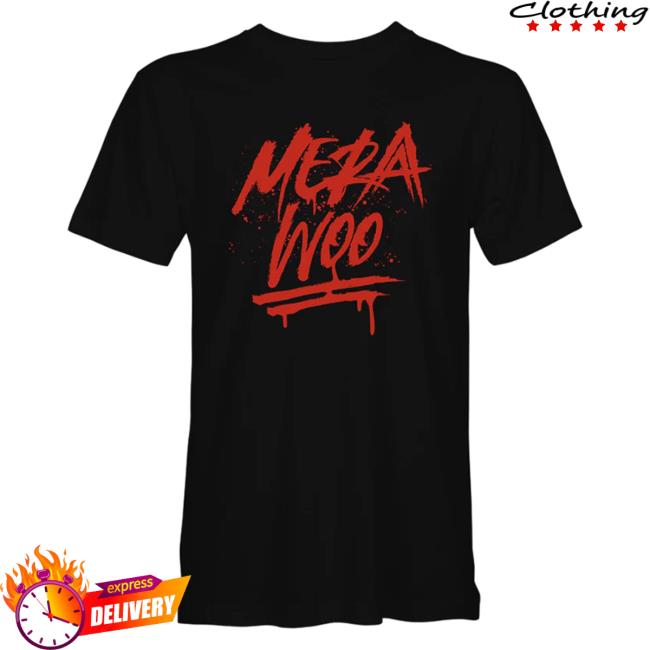 Official Anuel Aa Clothing Store Shop Anuelmerch Mera Woo Black/Red T-Shirt Anuelaa Merch