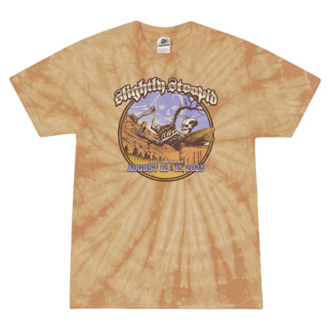Red Rocks 23 Tie Dye Shirt New