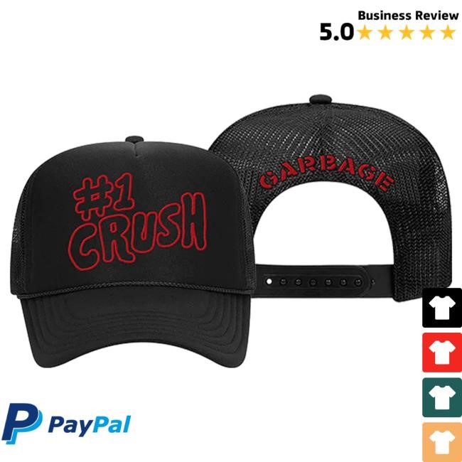 Official Garbage Merch Store Garbage #1 Crush Trucker Hat