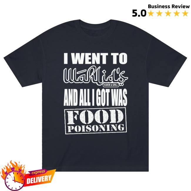 Official Wahlid Clothing Food Poisoning Popover Shirt
