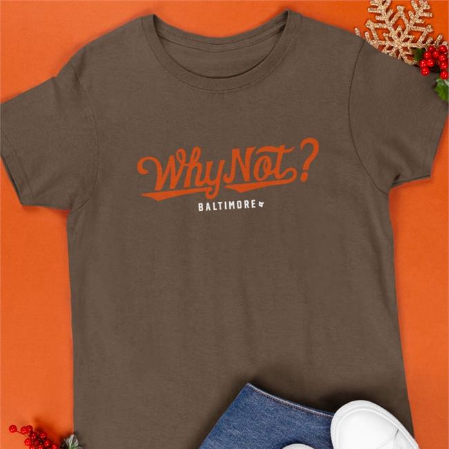 Orioles Why Not Baltimore Hoodie BreakingT