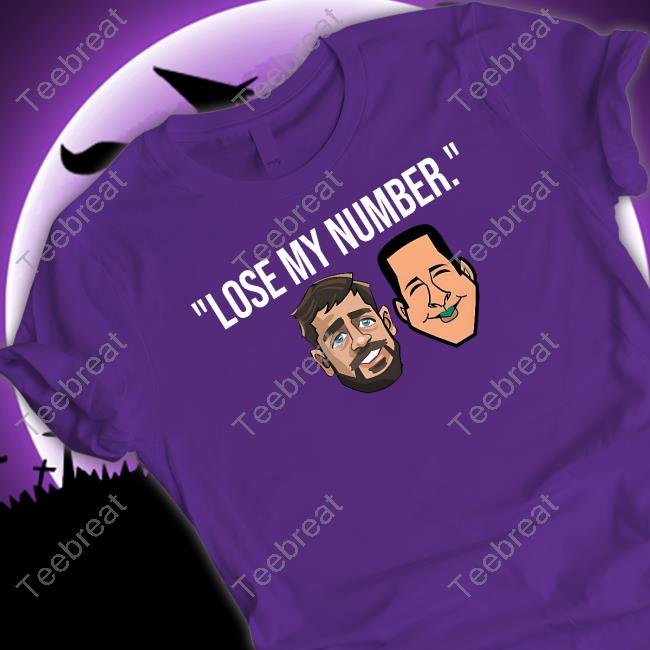 Lose My Number T Shirt