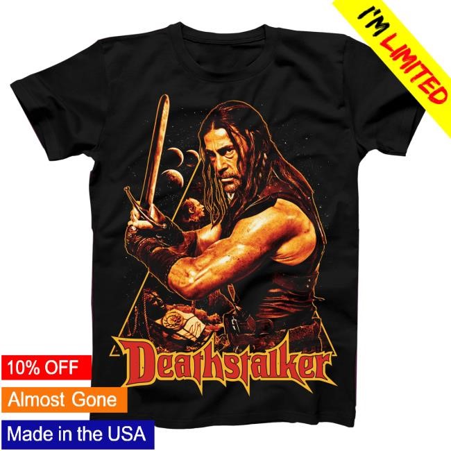 Deathstalker “A Warrior Will Rise” Regular Tee Authentic Creep-O-Rama Drop
