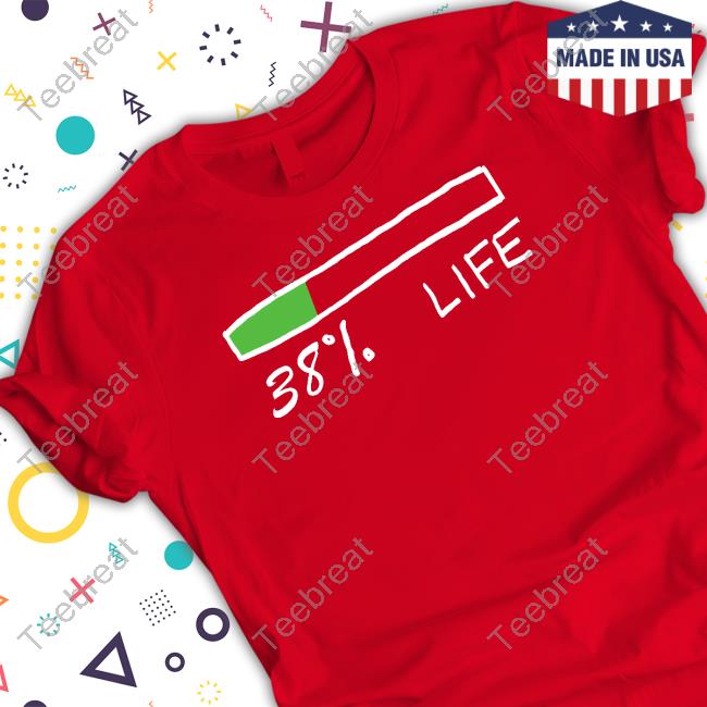 Nas Daily 38% Life Tee Shirt