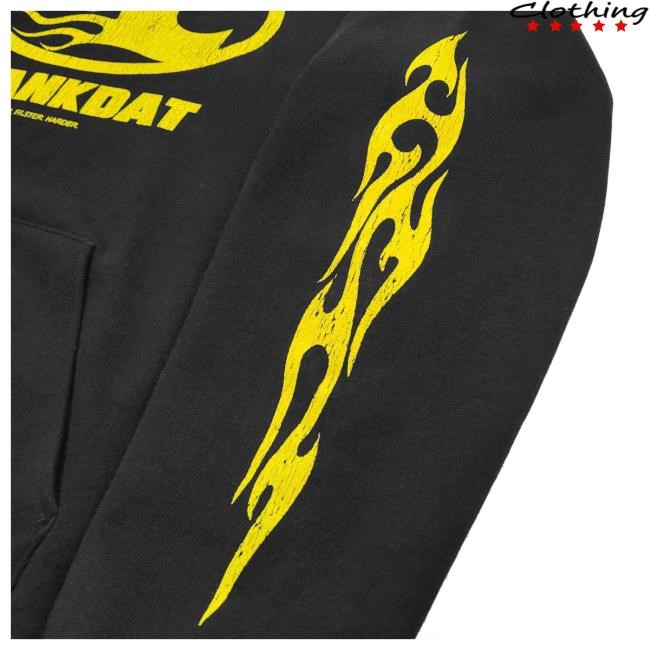 Official Crankdat Merch Store Shop Crankdat - Flames Premium Heavyweight Hoodie