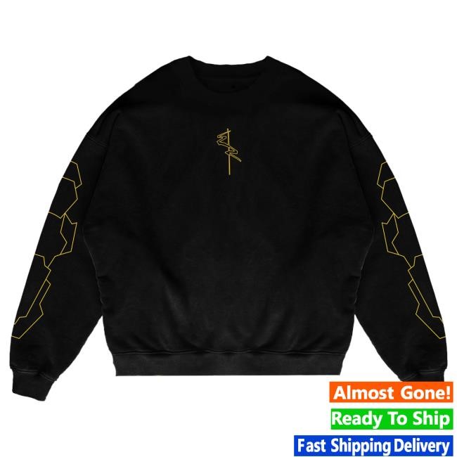 Cloudeelle Cyberspine Yellow Crewneck Archive Drop