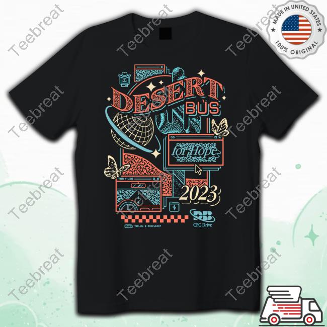 Official Fangamer Shop Desert Bus 2023 Shirt