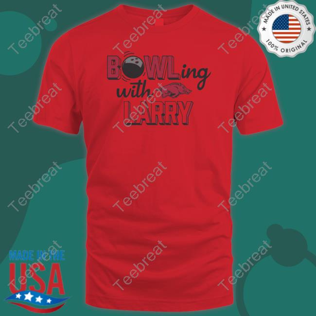 Official ARKANSAS RAZORBACKS BOWLING WITH LARRY Hoodie