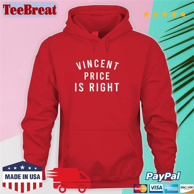 Vincent Price Is Right Shirt Frank MCR Updates