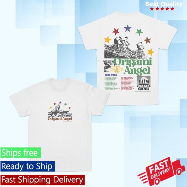 Official Origami Angel Merch Shop Tour Shirt