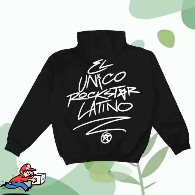 Official Jhayco Le Clique: Vida Rockstar (X) Popover Hoodie Jhay Cortez