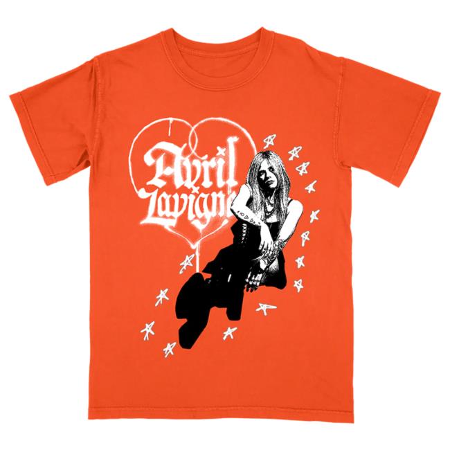 Official Avril Lavigne Merch Store Avril Lavigne Track List Popover Shirt Avril Lavigne Clothing Shop AvrilLavigne