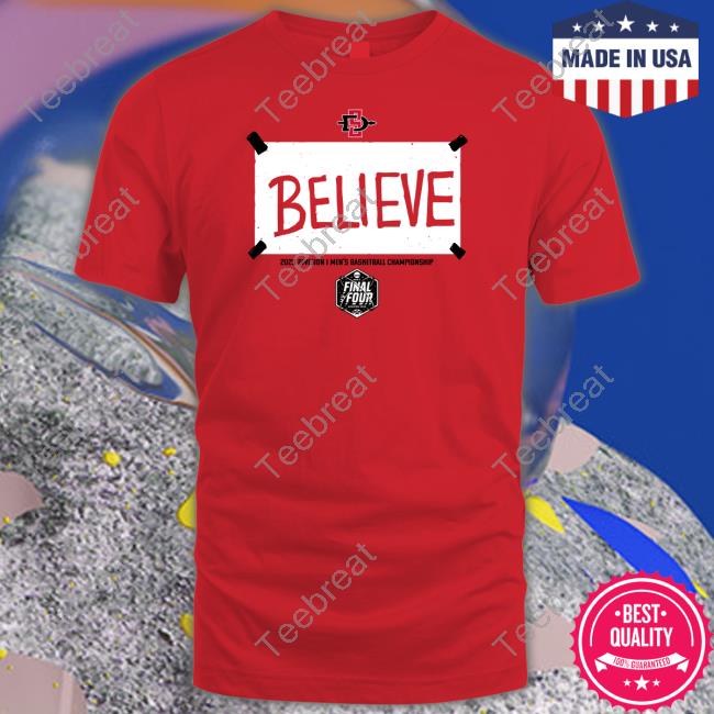 Believe 2023 Division I Men's Basketball Championship Tee