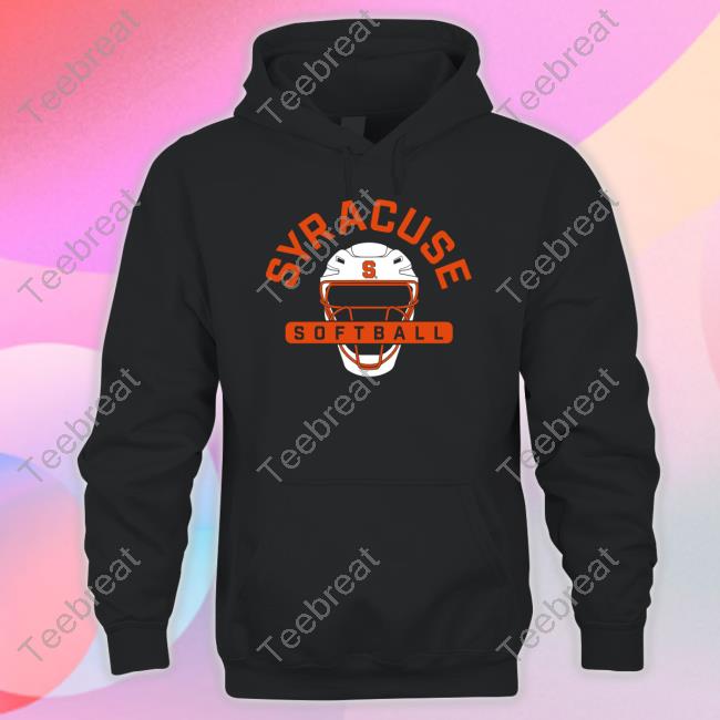 Official Cuse Shop Syracuse Orange Team Catcher Softball Tee Shirt