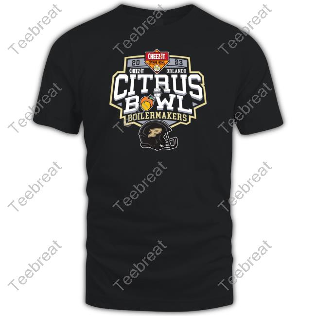 Cheez-It Orlando Citrus Bowl Boilermakers 2023 Shirt Black
