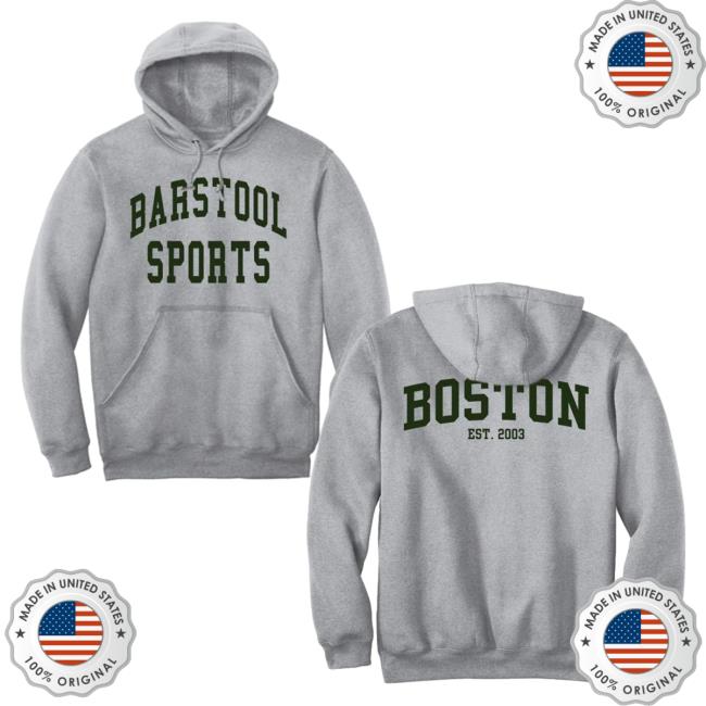 Official Barstool Huskies Merch Store Barstool Sports Boston 2003 Premium Pull Over Hoodie Barstoolhuskies Apparel Clothing Shop