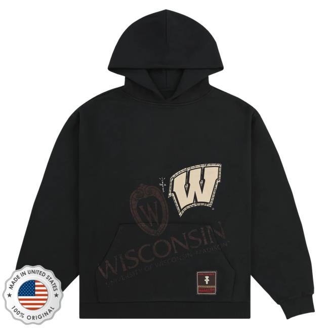 Official Travis Scott Utopia Merch Store CJ X M&N X UNIVERSITY OF WISCONSIN Hoodies Travis Scott Apparel Clothing TravisScott