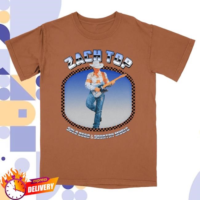 Official Zach Top Merch Lean Back T Shirt