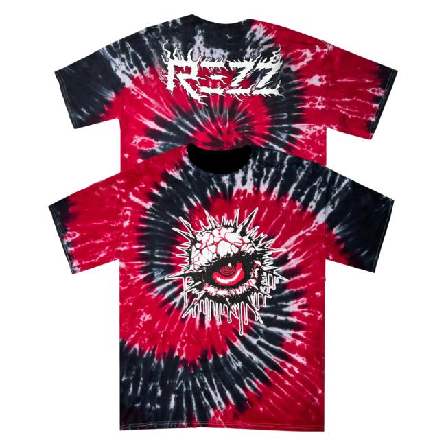 Official Rezz Merch Store Shop Rezz - See What Eye See - Tie Dye Shirt