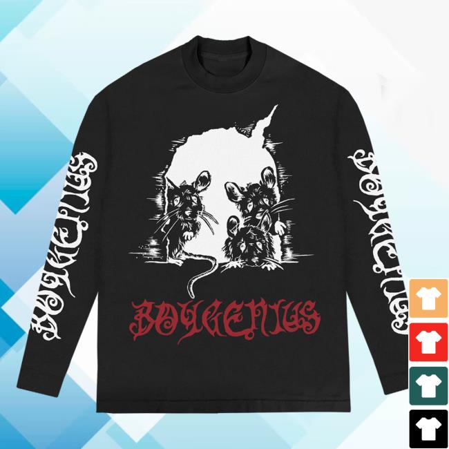 Boygenius Merch Mice Long Sleeved T Shirt