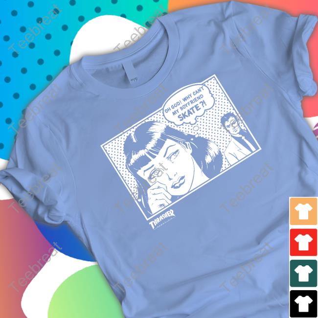 Oh God Why Can't My Boyfriend Skate Hoodie