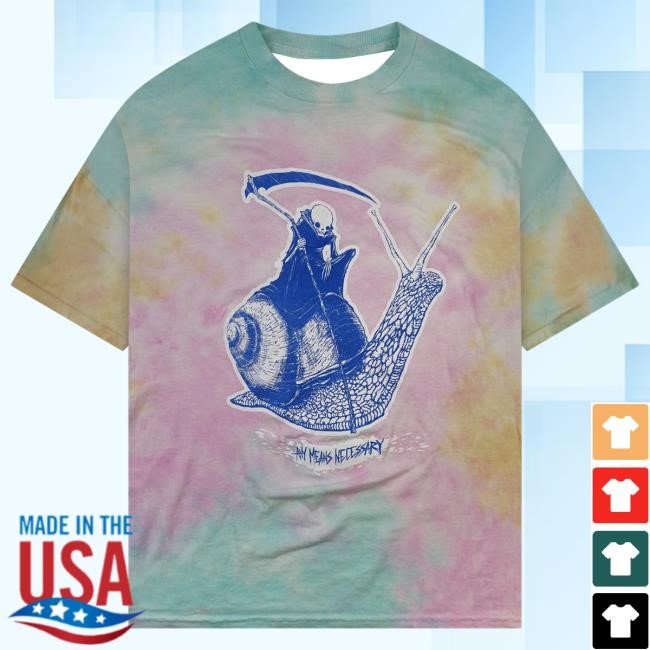 Official Any Means Necessary Clothing Slow Death Hot Shirt Snow Cone Andromeda