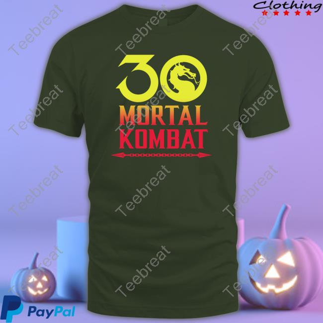 30th Mortal Kombat Netherrealm Studio Long Sleeve T-Shirt