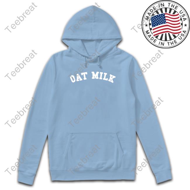 Kian Wearing Oat Milk Shirt
