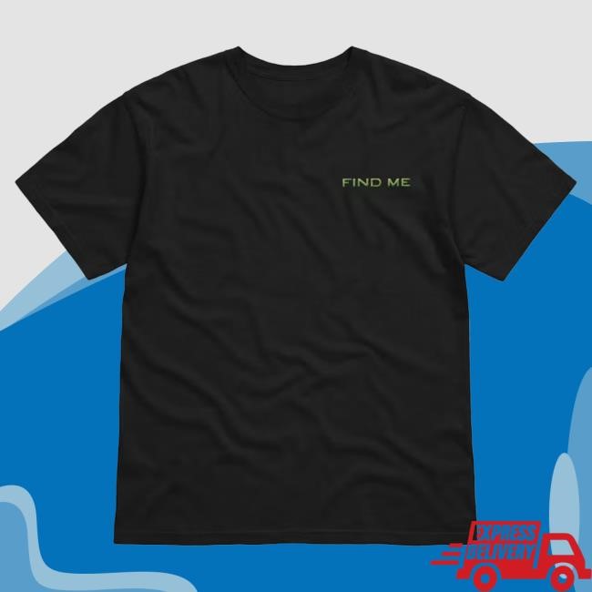 Official Christina Grimmie Embroidered Find Me Logo New Shirt Official Christina Grimmie Embroidered Find Me Logo Tshirt