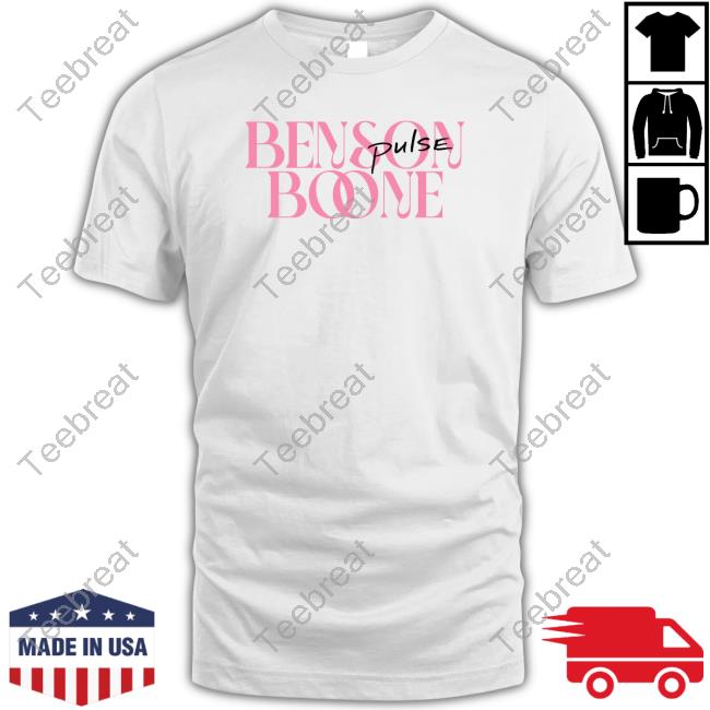Official Benson Boone Pulse Logo Tee