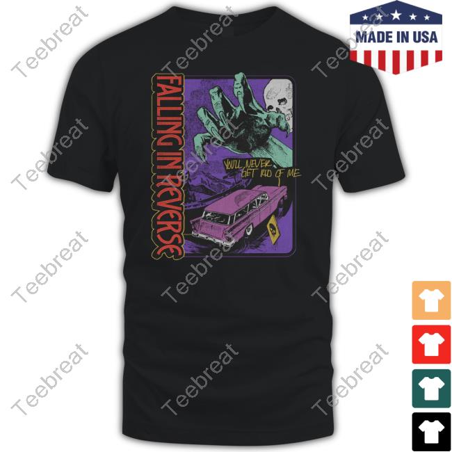 Falling In Reverse Merch Spooky Drive Shirts Fallinginreverse