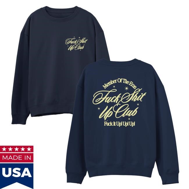 Fuck Shit Up Crewneck Sweatshirt | Day of the Moon Official Store