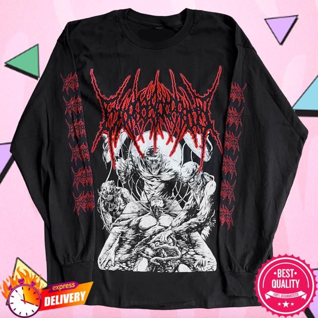 Official Reality Fade Merch Store Ezophagothomia 'Am I Cured Now?' T Shirt