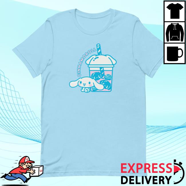 Hello Kitty Merch Store | Cinnamoroll Bubble Tea Shirt