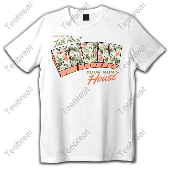 Official Ymh Studios Store I Want To Talk About Hawaii T-Shirt V2