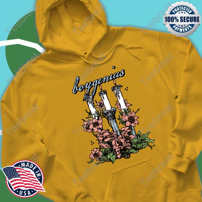 Boy Genius Merch 3 Candles Sweatshirt