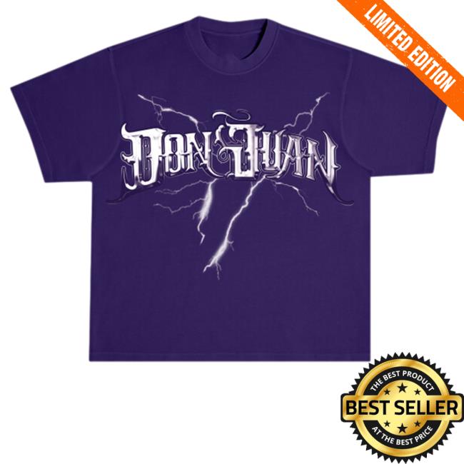 Official Maluma Merch Don Juan Vintage Purple Shirt New