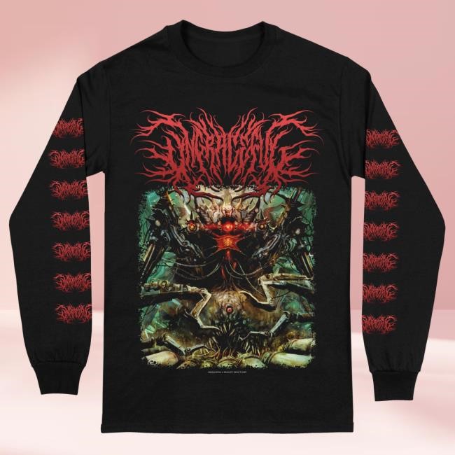 Official Reality Fade Merch Store Ungraceful 'Artificial Aberrations' LS Tee RealityFade
