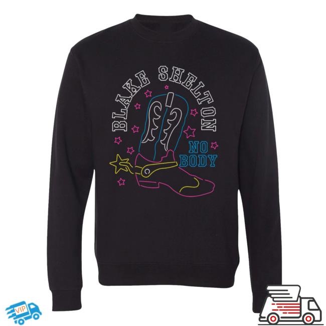 Apparel Blake Shelton | Official Store Blake Shelton No Body Crewneck Sweater