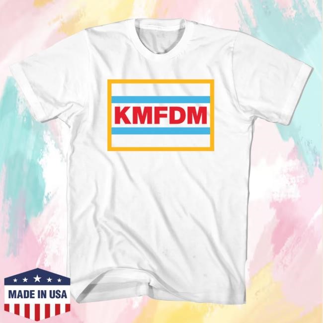 Kmfdm "Chi" Logo New Shirt - White - New!