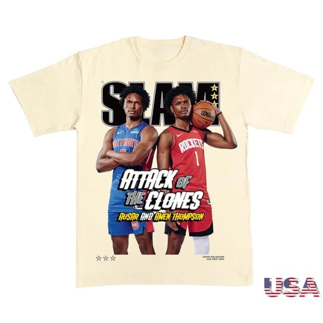 Official Slam Goods SLAM Cover Shirt - Amen & Ausar Thompson (SLAM 257)