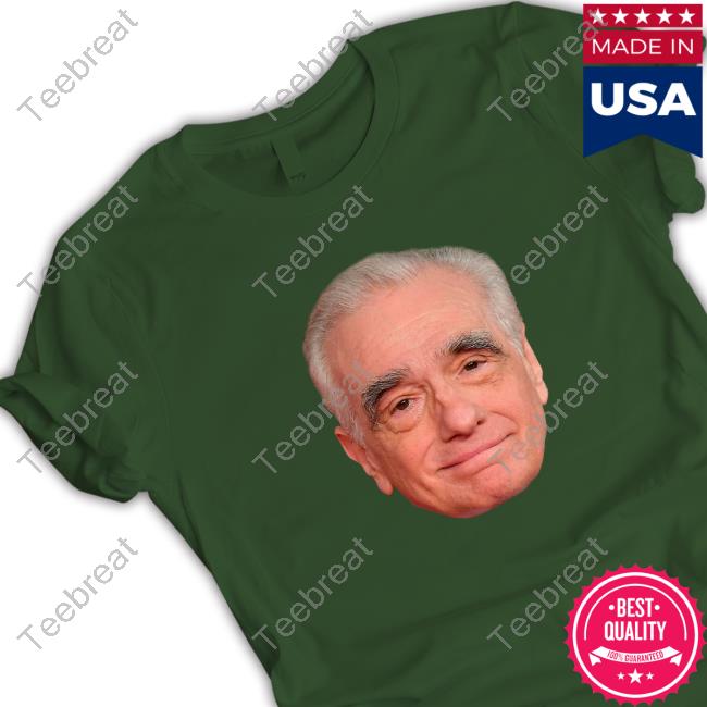 Official Martin Scorsese Face Shirts