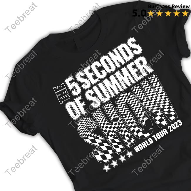 The 5 Seconds Of Summer Show World Tour 2023 New York Madison Square Carden Hoodie