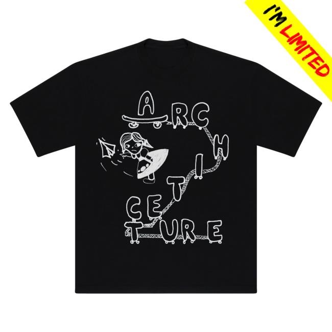 Official Travis Scott Merch Store Skate Rail T Shirt Virgil Abloh Archive™ x Cactus Jack