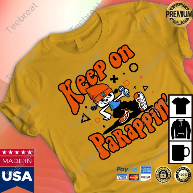 The Yetee Shop Official Keep On Parappin Shirt Tee
