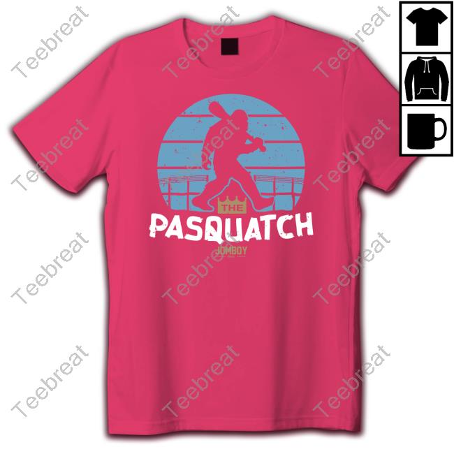 Official Jomboy Media Merch The Pasquatch T Shirt