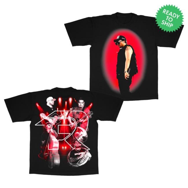 Official Fuerza Regida Merch Store Spotlight - Black Tees Fuerza Regida Clothing Shop FuerzaRegida