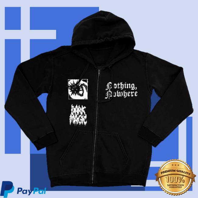 Official Nothing Nowhere Merch Shop Dark Magic Zip Up Hoodie