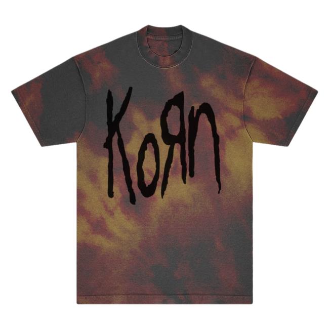 Official Korn Merch Ftl 25 Dyed T-Shirt