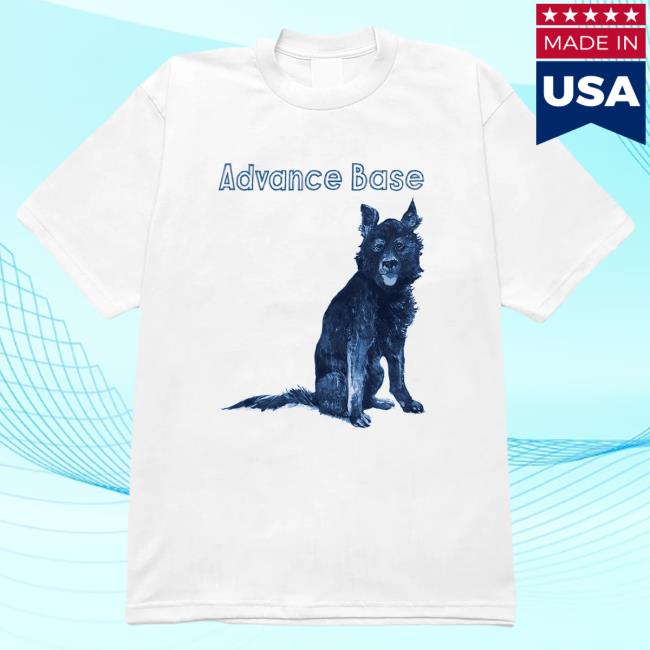 Official Run For Cover Records Store Advance Base Companion T-Shirt